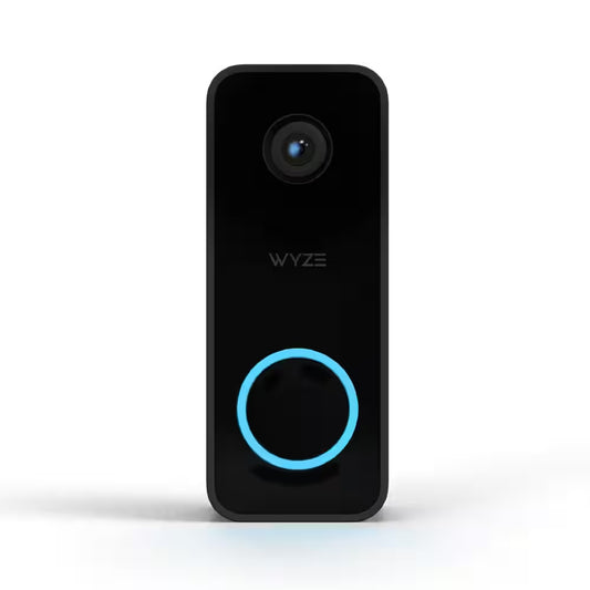 Wired Video Doorbell V2, 2K HD Video with Head-To-Toe View, 2-Way Audio, Night Vision, Voice Assistants